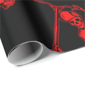 Pro Scooter Free Rider Tricks Geschenkpapier (Rolleneckpunkt)