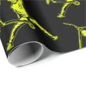 Pro Scooter Free Rider Tricks Geschenkpapier (Rolleneckpunkt)