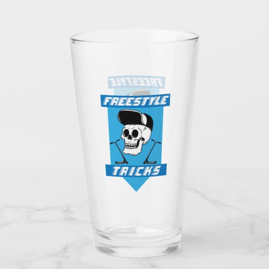 Pro Scooter Free Rider Tricks Glas (Rückseite)