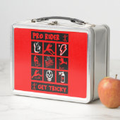 Pro Scooter Free Rider Tricks Metall Brotdose (Beispiel)