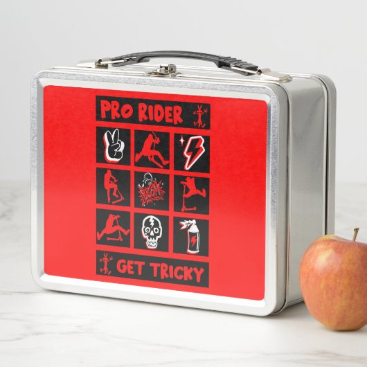 Pro Scooter Free Rider Tricks Metall Brotdose (Beispiel)