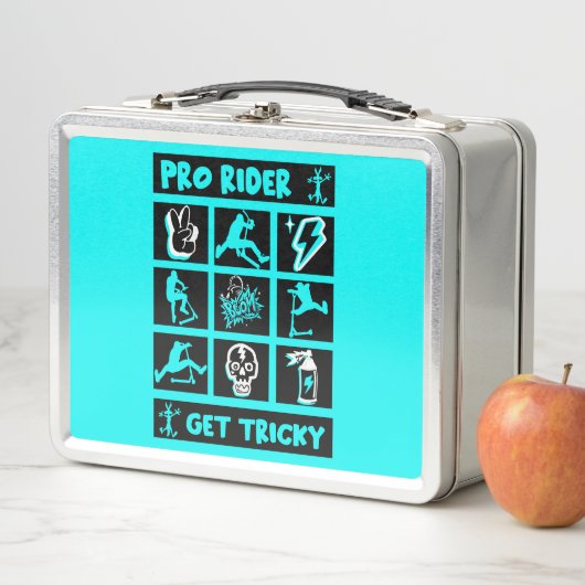 Pro Scooter Free Rider Tricks Metall Brotdose (Beispiel)