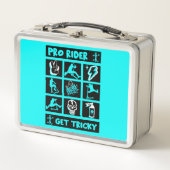 Pro Scooter Free Rider Tricks Metall Brotdose (Vorderseite)