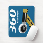 Pro Scooter Free Rider Tricks Mousepad (Mit Mouse)