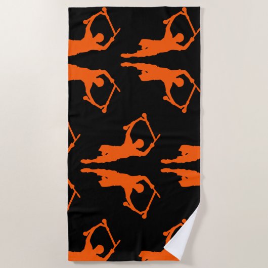 Pro Scooter Free Rider Tricks Strandtuch (Vorderseite)