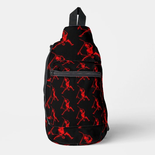 Pro Scooter Rider Kids Crossbody Bag (Vorderseite)