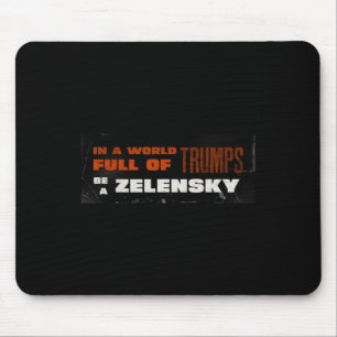 Pro Selenskyj Unterstütze Selenskyj Ukraine 1  Mousepad