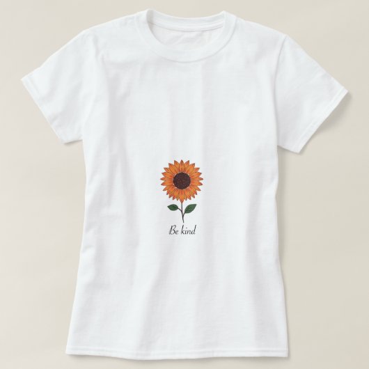 pro Shirt Aus der „Kindness Bloom“-Kollektion (Design vorne)