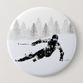 Pro Skier, Ski Snowboard Button (Vorderseite)