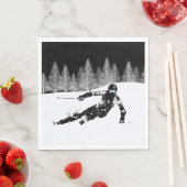 Pro Skier, Ski Snowboard Serviette (Beispiel)