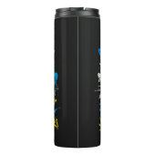 Pro Striker Urban Graffiti Fußball Thermosbecher (Rückseite)