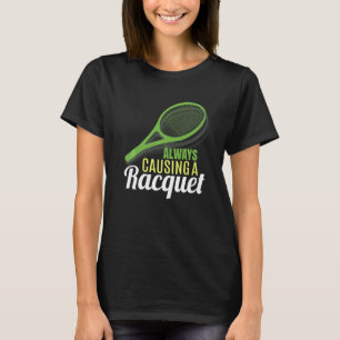 Pro Tennis Player Tennis Ball Team Zahnputzzubehör T-Shirt