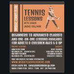 Pro Tennis Player, Tennisunterricht/Klassenwerbung Flyer<br><div class="desc">Pro Tennis Player,  Tennisunterricht/Klassenwerbekurse für Flyer des Business Card Stores.</div>