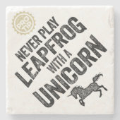 PRO TIPP: Spielen Sie niemals Leapfrog mit einem E Steinuntersetzer (Vorderseite)
