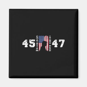 Pro Trump 45 47 Patriotismus ist nicht tot Vintag Magnet