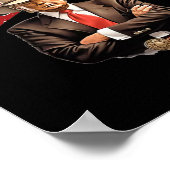 Pro Trump Cowboy Poster (Ecke)