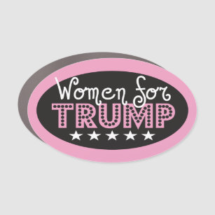 pro Trump - Frauen für TRUMP-Auto-Magnet Auto Magnet