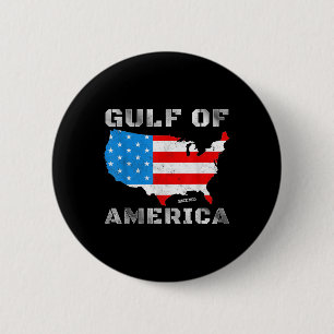 Pro-trump Gulf America Offizielles Patriotikum der Button