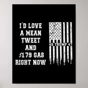 Pro Trump Vathers Day Gas Preise Gemein Tweete Jul Poster