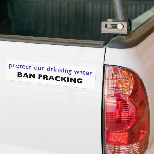 Pro-umwelt, Anti-fracking Autoaufkleber (Auf Lkw)