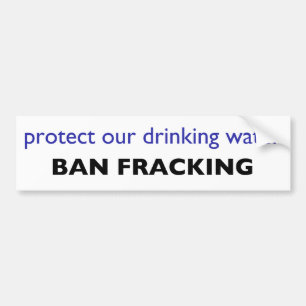 Pro-umwelt, Anti-fracking Autoaufkleber