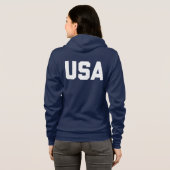 Pro USA Olympic Hoodie (Schwarz voll)