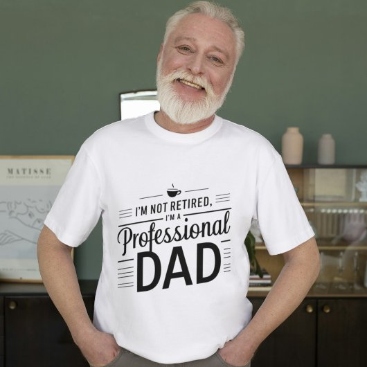 Pro Vater: Humorer, ermüdeter Super Vater T-Shirt