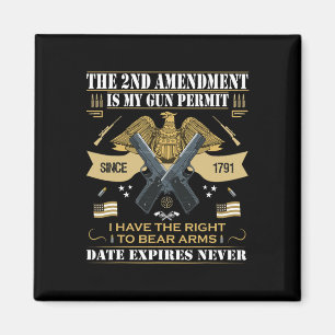 Pro Waffe Zweite Änderung Ist Mein Waffenschein Us Magnet