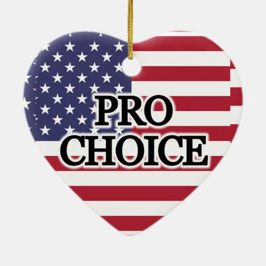 Pro Wahl Keramik Ornament (Hinten)