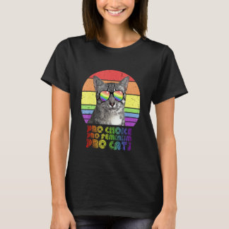 Pro Wahl Pro Feminismus Pro Katze Lgbtq Feministin T-Shirt