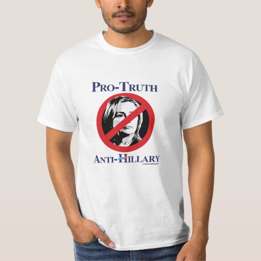 Pro-Wahrheit Anti-Hillary - AntiHillary png.png T-Shirt (Vorderseite)