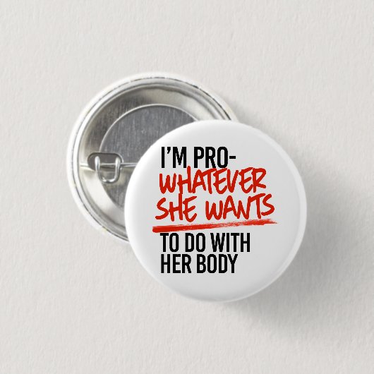 Pro, was auch immer sie Will Button (Vorne & Hinten)