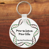 Pro-Wissenschaft. Pro-Leben. Schlüsselanhänger (Vorderseite)