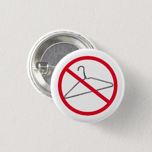 Pro Women Pro Choice Button (Vorne & Hinten)