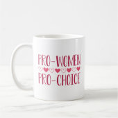 Pro Women Pro Choice Kaffeetasse (Links)
