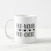 Pro Women Pro Choice Kaffeetasse (Links)