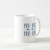 Pro Women Pro Choice Kaffeetasse (VorderseiteRechts)