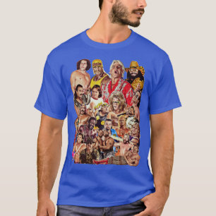 Pro Wrestlers des 80er-Buttons T-Shirt