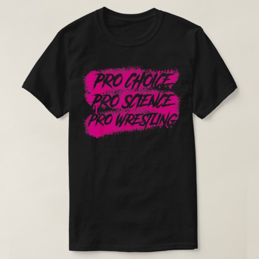 Pro Wrestling 1 T-Shirt (Design vorne)