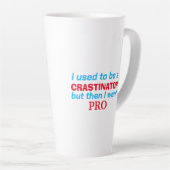 Pro Zauderin - lustig Milchtasse (Rechte Ecke)