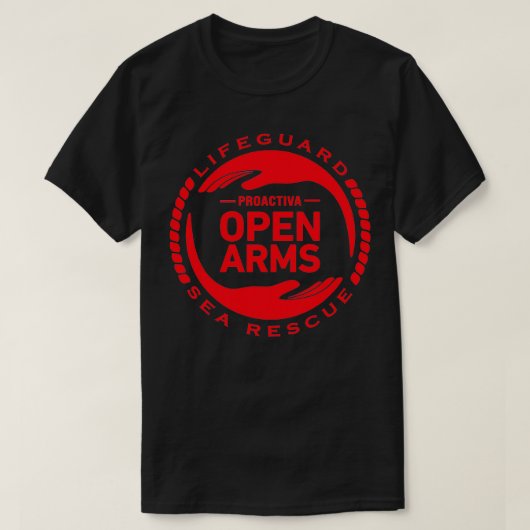 Proactiva Open Arms Sea Rescue T-Shirt (Design vorne)