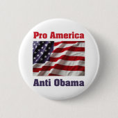 Proamerika-Knopf Button (Vorderseite)