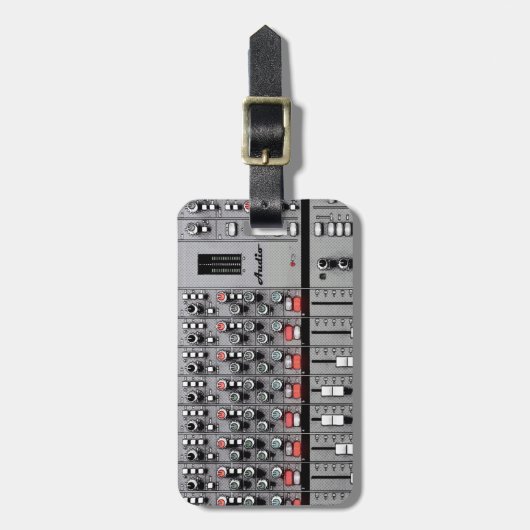 Proaudiomischer Gepäckanhänger (Vorderseite vertikal)