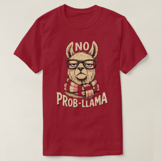 „Prob-Llama“ Lustiges Llama-Design T-Shirt