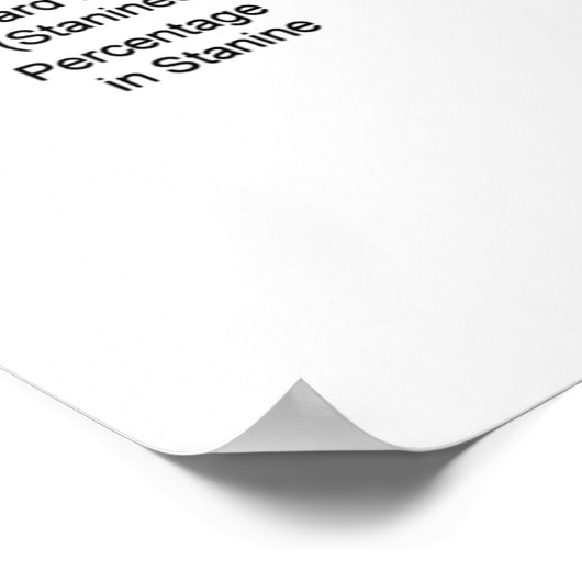 Probabilistischer Denker im Inneren (Spaß der Bell Poster (Ecke)