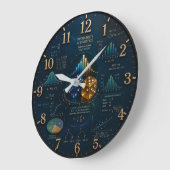 Probability & Statistics Mathematics Große Wanduhr (Winkel)