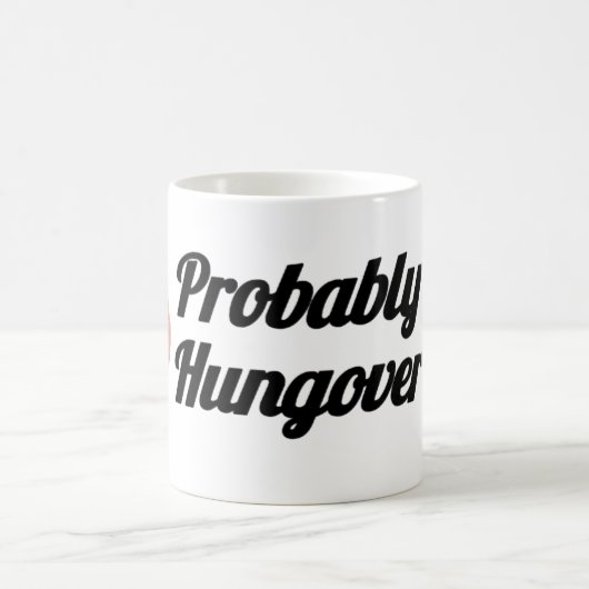 Probably Hungover | Sugar Brain Design Kaffeetasse (Mittel)