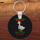 Probably Just Gonna Jingle I’m Tired Lazy Christma Schlüsselanhänger (Vorderseite)