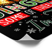 Probably Just Gonna Jingle Some Of The Way Christm Poster (Ecke)