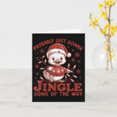 Probably Just Gonna Jingle Some Of The Way, Duck C Karte (Gelbe Blume)